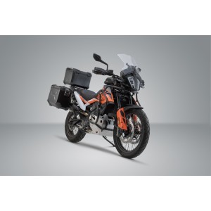 Set de protección Adventure Negro. KTM 790 Adv/R (19-), 890 Adv/R (20-22).
