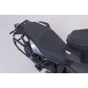 Set Adventure DUSC con topcase L Negro. Yamaha MT-07 Tracer (16-).