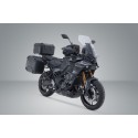 Set Adventure DUSC con topcase L Negro. Yamaha Tracer 9 models (20-).