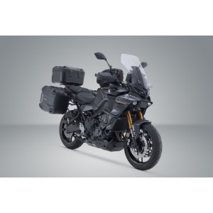 Set Adventure DUSC con topcase L Negro. Yamaha Tracer 9 models (20-).