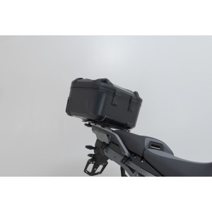Set Adventure DUSC con topcase L Negro. R 1300 GS Adv (24-). Soporte BMW topcase.