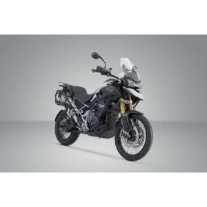 Set Adventure DUSC con topcase XL Negro. Tiger 1200 Rally/GT Explorer.