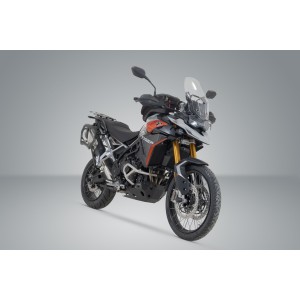 Set Adventure DUSC con topcase XL Negro. Triumph Tiger 900/GT/Rally/Pro (19-23).