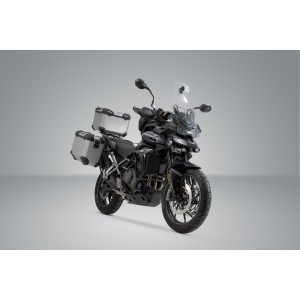 Set Adventure TRAX ADV Plateado. Triumph Tiger 900/GT/Rally/Pro (19-23).