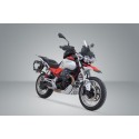 Set Adventure DUSC con topcase L Negro. Moto Guzzi V85 TT (19-23).