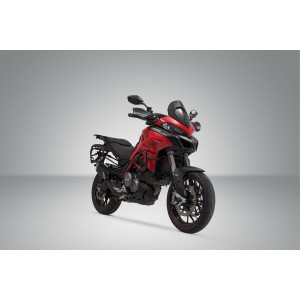 Set Adventure DUSC con topcase L Negro. Multistrada 1200/ 1260/ 950/ V2.