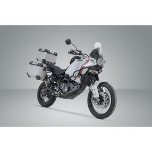 Set Adventure TRAX ADV Plateado. Ducati DesertX (22-) / Rally (23-).