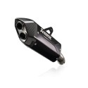 Sistema de escape Slip On de Akrapovic Negro. BMW R 1300 GS (23-), R 1300 GS Adv (24-).
