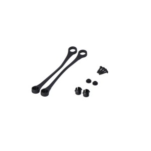 Limitador de tapa de repuesto para TRAX ADV Negro. Para maletas lat. TRAX ADV. 2 unids.