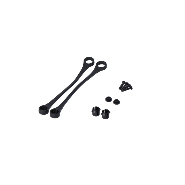 Limitador de tapa de repuesto para TRAX ADV Negro. Para maletas lat. TRAX ADV. 2 unids.