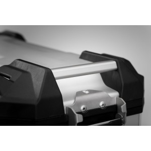 Maleta de aluminio TRAX ADV M 37 l. Izquierda. Negro.