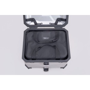 Bolsa interior Topcase TRAX 600D Poliéster. Negro. Para TRAX Topcases.