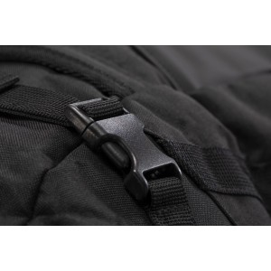 Bolsa trasera ION L 50 l. Negro. Poliéster 600D / Vinilo blando.