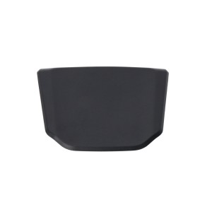 Pieza base para topcase URBAN ABS  Negro. Gomaespuma. Para variante de amarre.