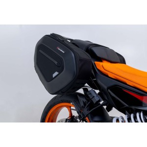Juego de alforjas PRO BLAZE H Negro. KTM 390 Duke (23-).