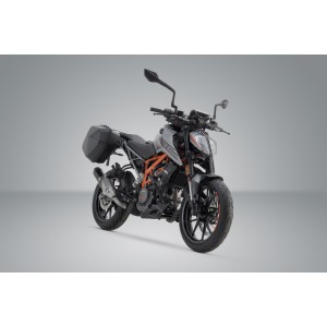 Sistema de maletas laterales URBAN ABS 2x 16,5 l. KTM 125 / 390 Duke (17-23).