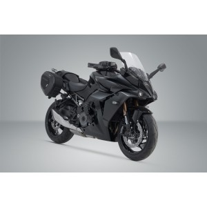 Set de alforjas PRO BLAZE H Negro. Suzuki GSX-S 1000 GT (21-).