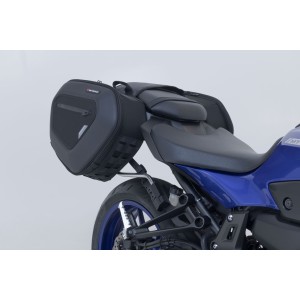 Juego de alforjas PRO BLAZE Negro. Yamaha MT-07/Moto Cage/Tracer.