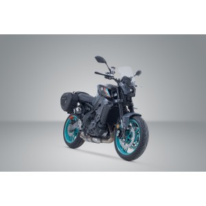 Juego de alforjas PRO BLAZE Negro. Yamaha MT09/MT09 SP (20-).