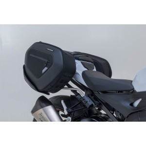 Set de alforjas PRO BLAZE H Negro. BMW S1000RR (12-14) / S1000R (13-20).