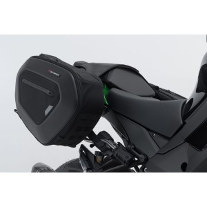 Set de alforjas PRO BLAZE H Negro. Kawasaki Z1000 SX, Ninja 1000SX.