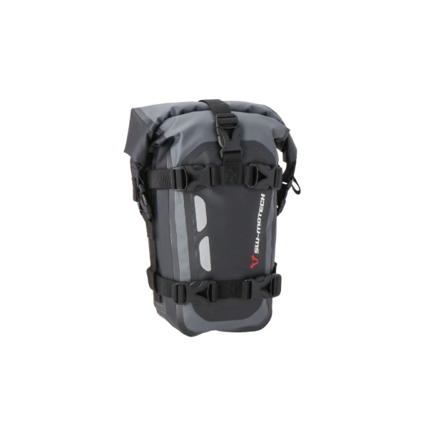 Bolsa trasera Drybag 80 8 l. Impermeable. Gris/Negro.