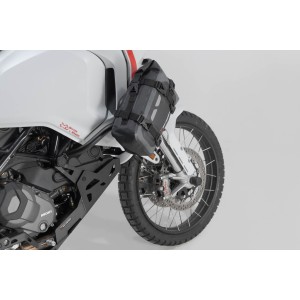 Bolsa trasera Drybag 80 8 l. Impermeable. Gris/Negro.