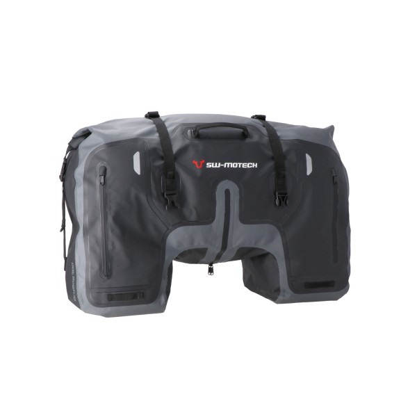 Bolsa trasera Drybag 700 70 l. Impermeable. Gris/Negro.