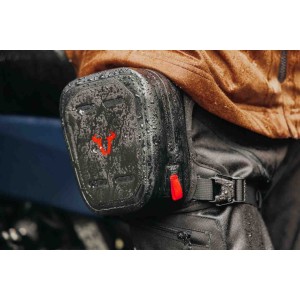 Leg Bag WP Negro. Impermeable.