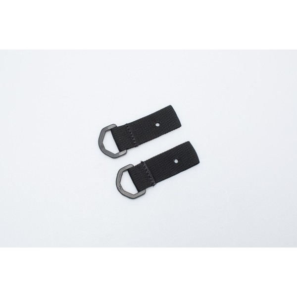 Ojetes de anclaje - set de sujeción de matrícula 2 lazos de anclaje para bolsillos traseros.