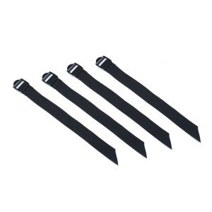 Juego de correas para la bolsa adicional TRAX 4 correas. 30×350 mm. Con obturador de tensión.