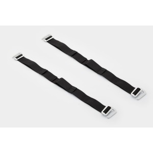 2 correas de compresión para LG bolsa trasera LR2 2 correas de compresión de repuesto. 1000x38mm.