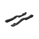 4 correas de amarre Negro. Para Drybag 180/ 260/ 350/ 600/ 700.