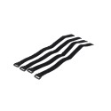 Juego de correas con velcro 4 piezas. Con lazo de plástico. Para PRO Rackpack