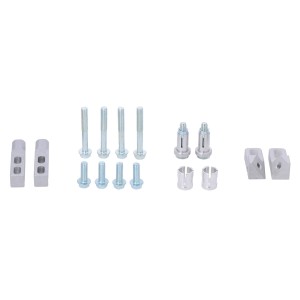 Kit de montaje para protectores de manos Para perno suj. puente horq., zona sup. lat./del.