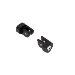 Kit de fijación para reposapiés ION Negro. BMW R1200/R1250, R. E. Himalayan (21-).