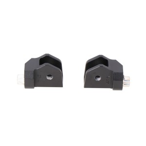 Kit de fijación para reposapiés EVO Negro. BMW R1100GS R1150GS/Adv. R1200GS (93-12).