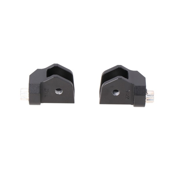 Kit de fijación para reposapiés EVO Negro. BMW R1100GS R1150GS/Adv. R1200GS (93-12).