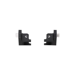 Kit de fijación para reposapiés EVO Negro. BMW R 1300 GS Adventure (24-).