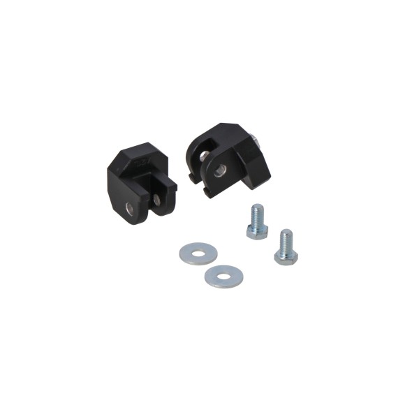 Kit de fijación para reposapiés ION Negro. Royal Enfield Himalayan 450 (23-).
