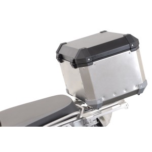 Placa adaptadora universal TRAX Negro. Fijación maleta superior TRAX a portaequip.