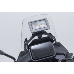 Soporte GPS en salpicadero Negro. Honda XL750 Transalp (24-).