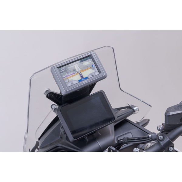 Soporte GPS en salpicadero Negro. KTM 890 Adv (22-).