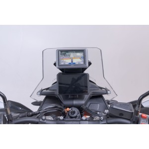 Soporte GPS en salpicadero Negro. KTM 890 Adv (22-).