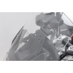 Soporte GPS en salpicadero Negro. BMW R 1300 GS (23-) / Adventure (24-).