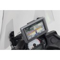 Soporte GPS para salpicadero Negro. Kawasaki Versys 650 (14-21).