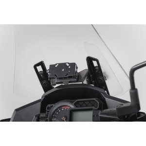 Soporte GPS para salpicadero Negro. Kawasaki Versys 1000 (15-17).