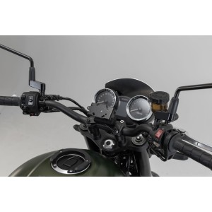 Soporte GPS para salpicadero Negro. Kawasaki Z900RS/ Cafe / SE (17-).