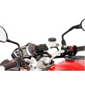 Soporte GPS para manillar Negro. Triumph Speed Triple 1050 (10-).