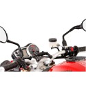 Soporte GPS para manillar Negro. Triumph Speed Triple 1050 (10-).